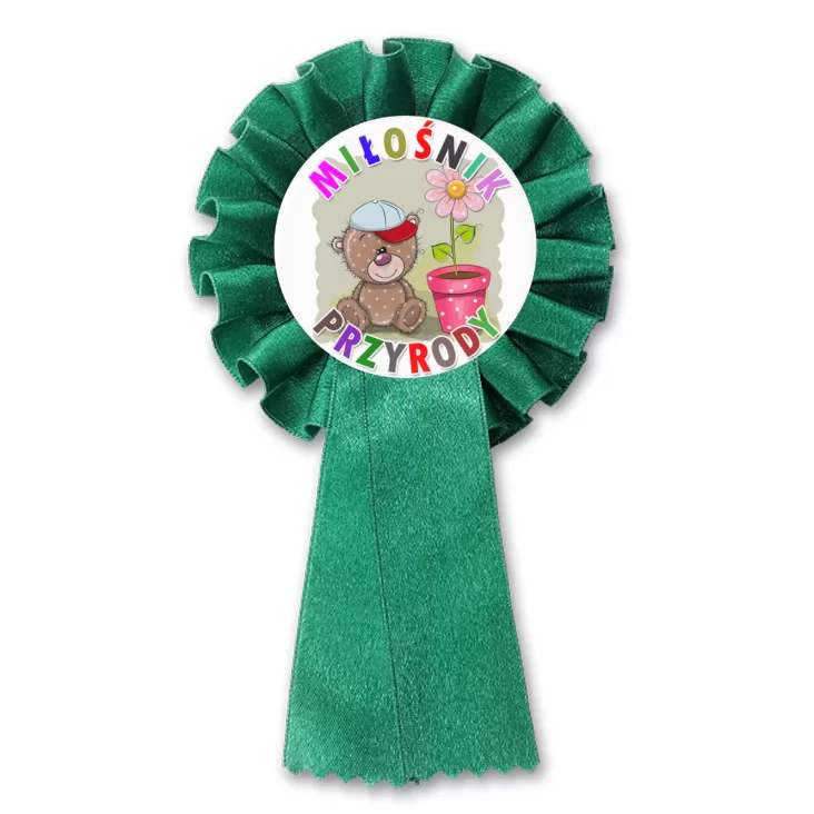 przypinka kotylion Miłośnik przyrody