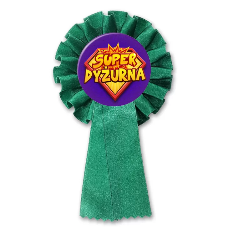 przypinka kotylion Super dyżurna