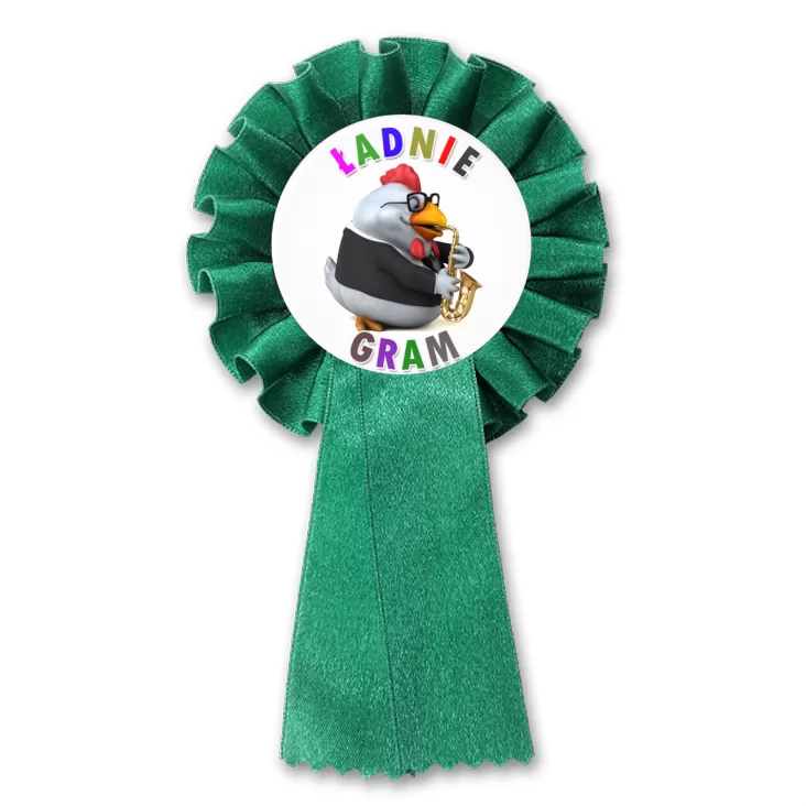przypinka kotylion Ładnie gram