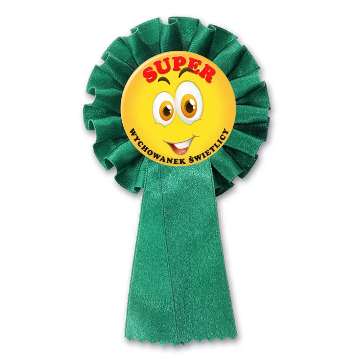 przypinka kotylion Super wychowanek świetlicy