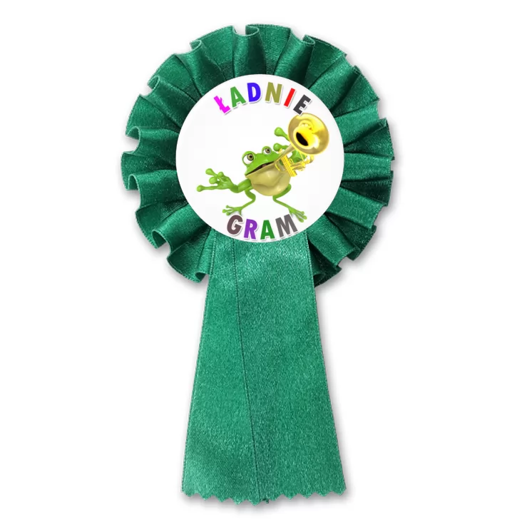 przypinka kotylion Ładnie gram