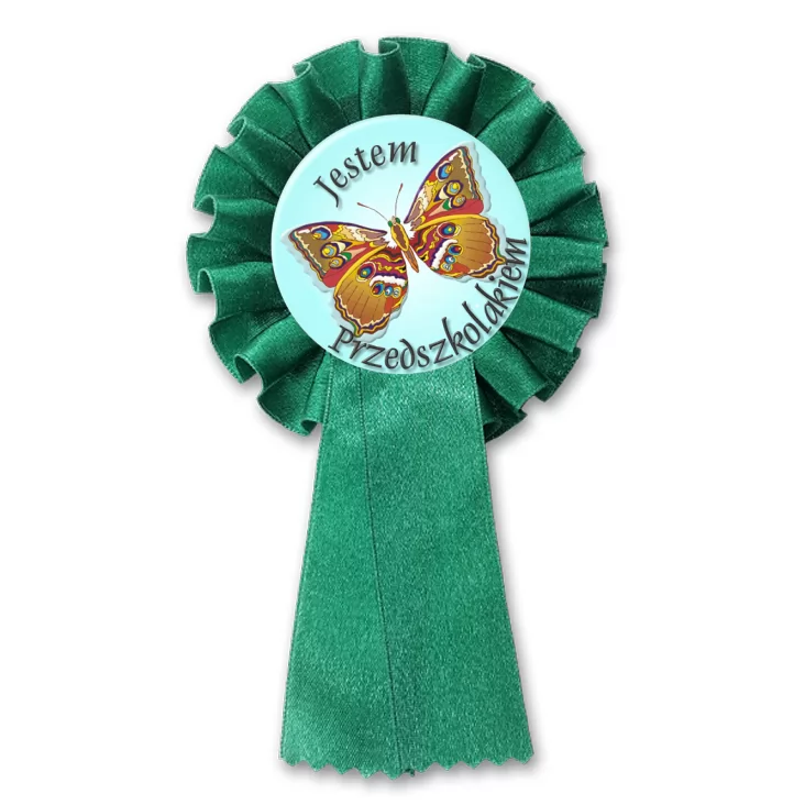 przypinka kotylion Jestem Przedszkolakiem