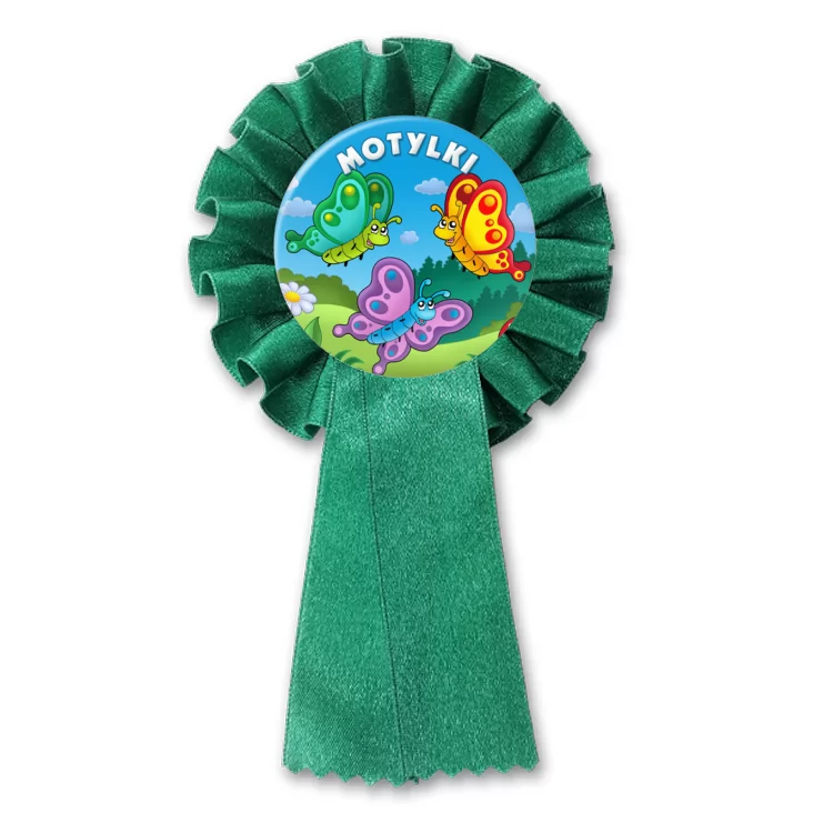 przypinka kotylion Motylki