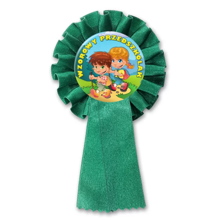 przypinka kotylion Wzorowy Przedszkolak