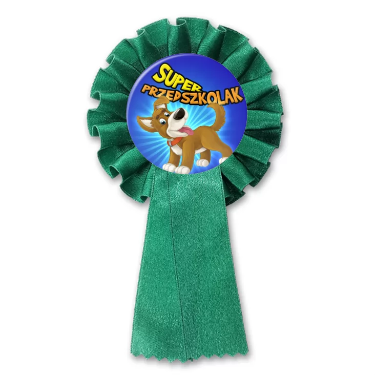 przypinka kotylion Super Przedszkolak