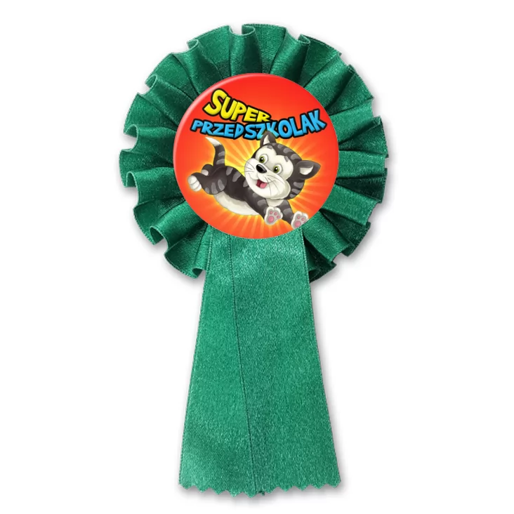 przypinka kotylion Super Przedszkolak