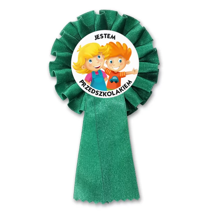 przypinka kotylion Jestem Przedszkolakiem