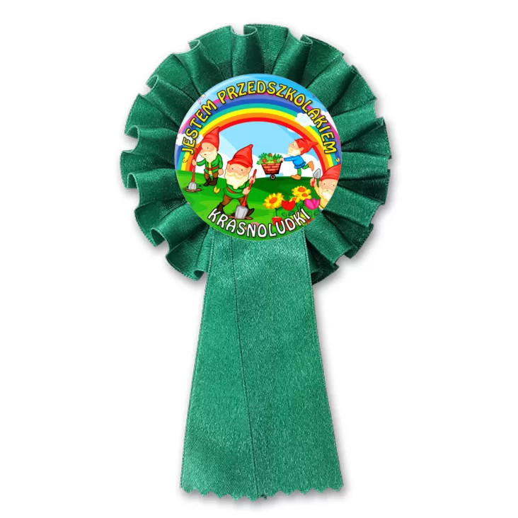 przypinka kotylion Krasnoludki