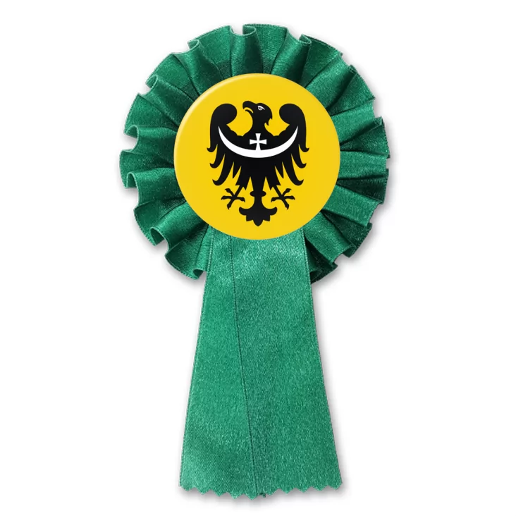 przypinka kotylion Śląsk