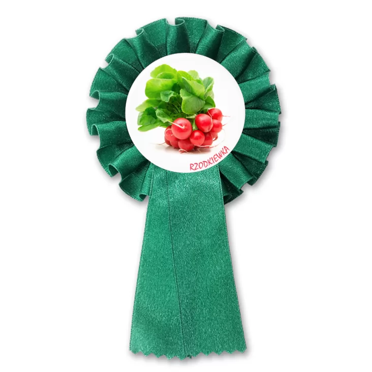 przypinka kotylion Rzodkiewka