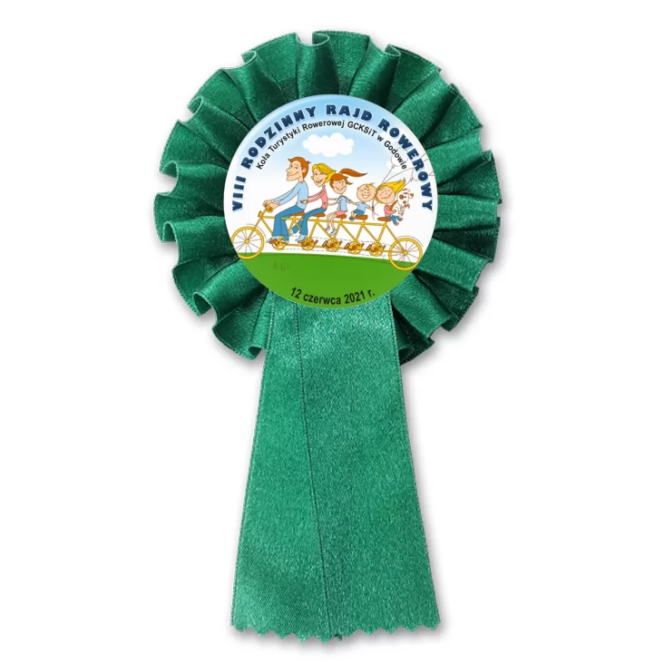 przypinka kotylion Ludzik pomarańczowy