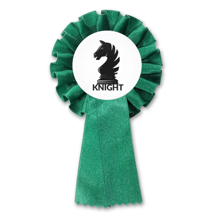przypinka kotylion Knight