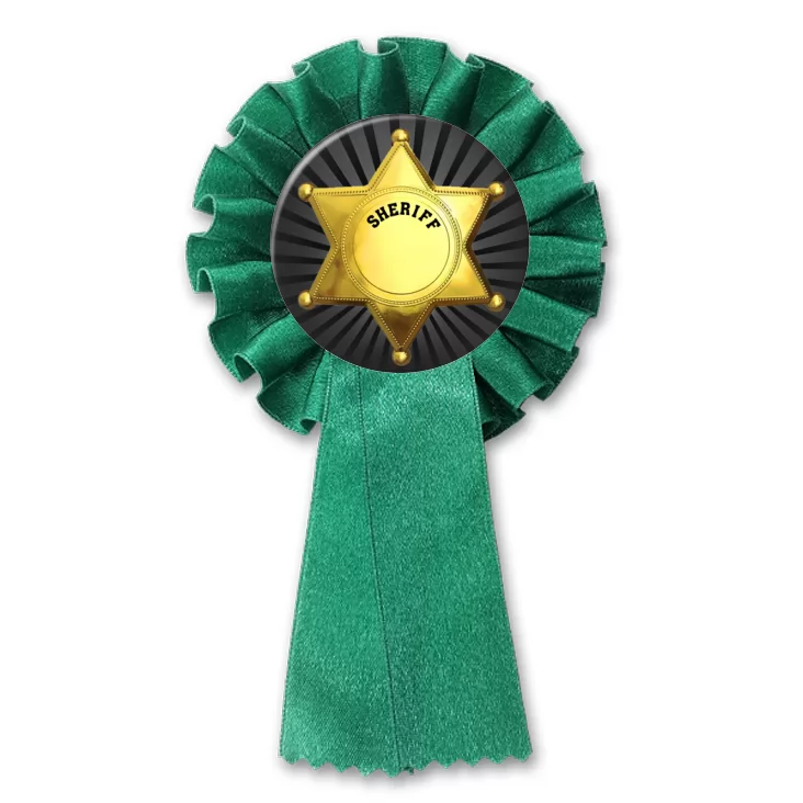 przypinka kotylion Sheriff