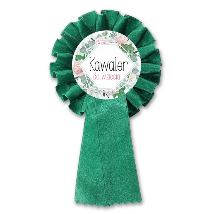 przypinka kotylion Kawaler