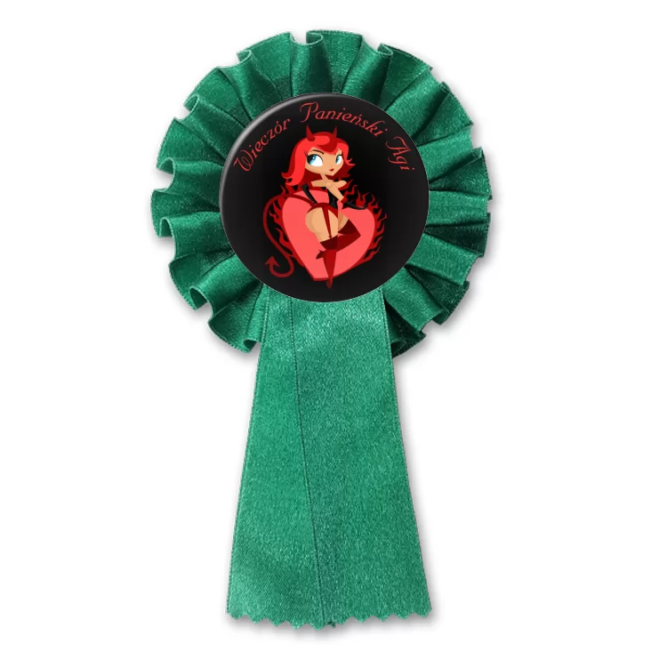 przypinka kotylion Wieczór panieński Agi
