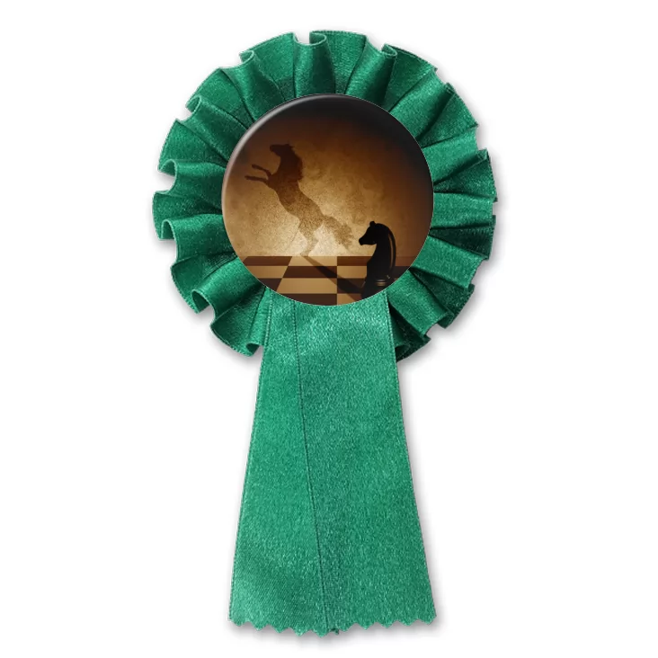 przypinka kotylion Szachy