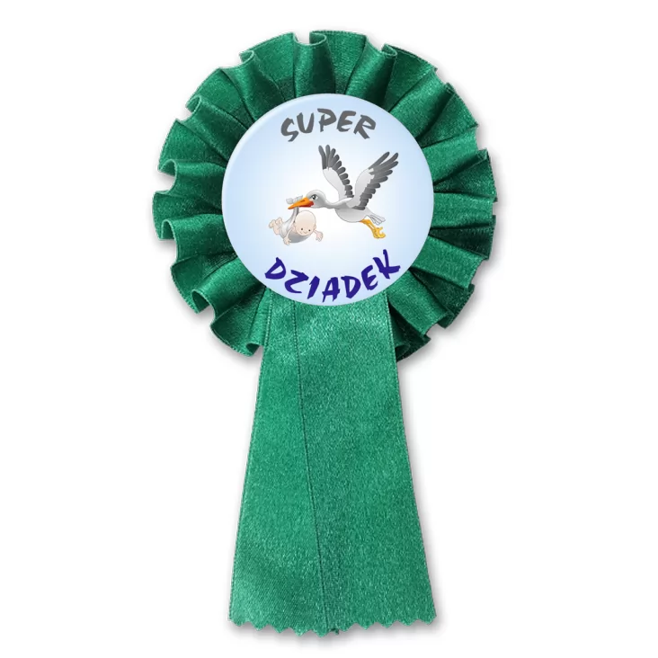 przypinka kotylion Super Dziadek