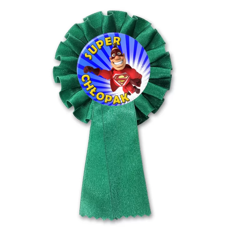 przypinka kotylion Super Chłopak