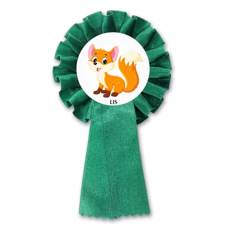 przypinka kotylion Lis