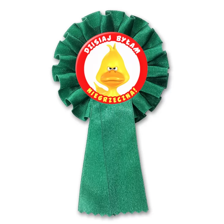 przypinka kotylion Dzisiaj byłam niegrzeczna