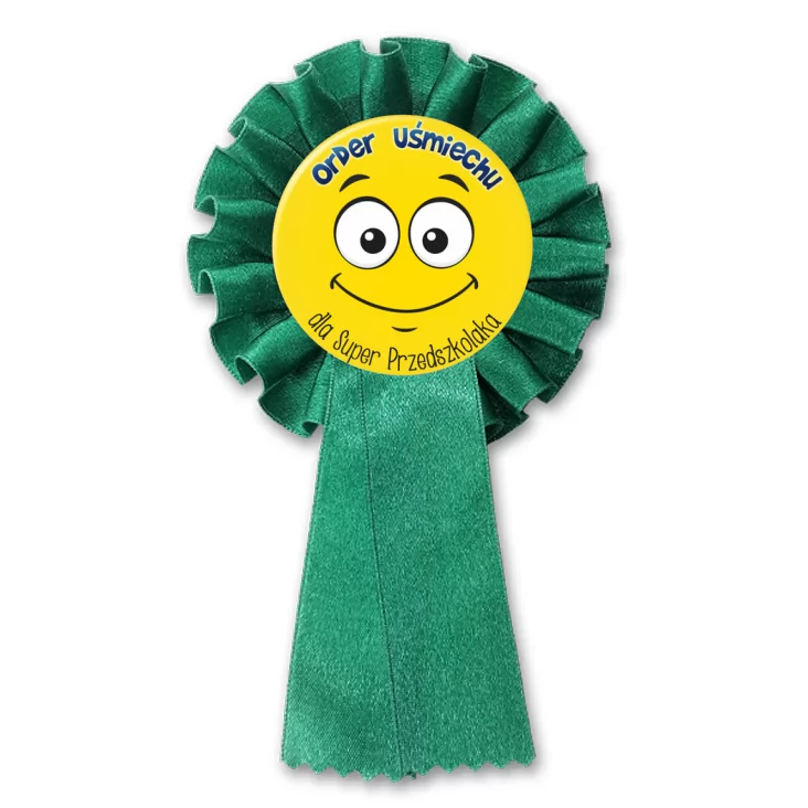 przypinka kotylion Order uśmiechu