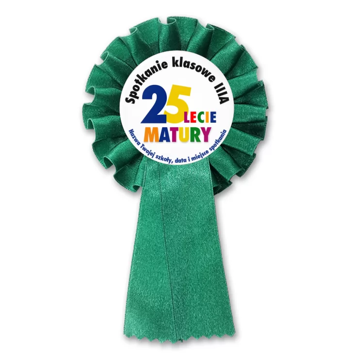 przypinka kotylion Spotkanie klasowe po maturze