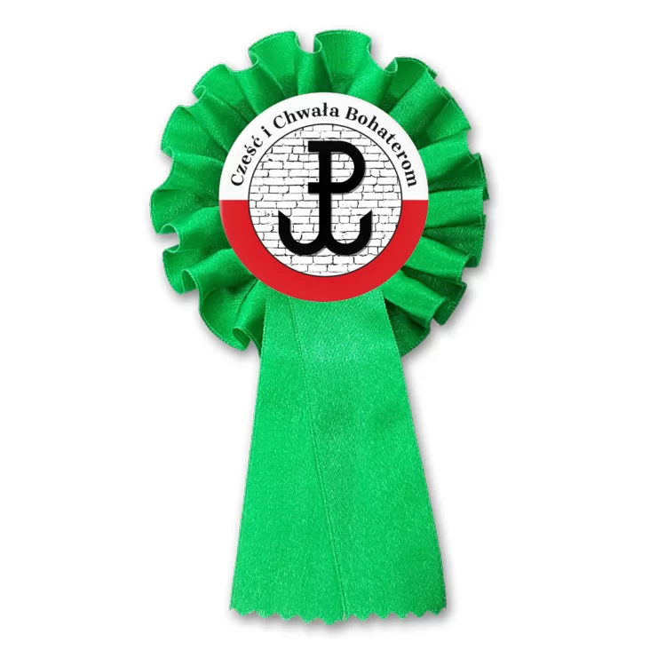 przypinka kotylion Cześć i Chwała Bohaterom