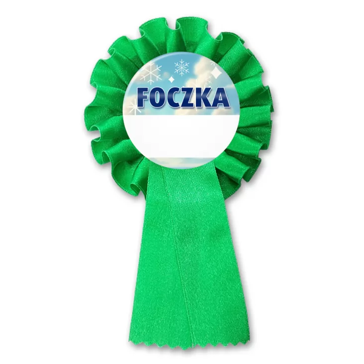 przypinka kotylion Idenftyfikator foczka