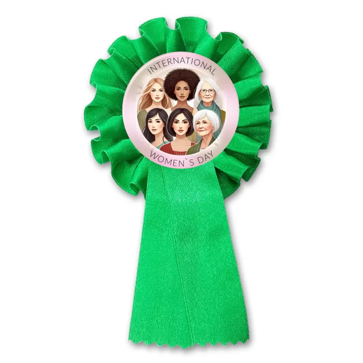 przypinka kotylion International Women`s Day