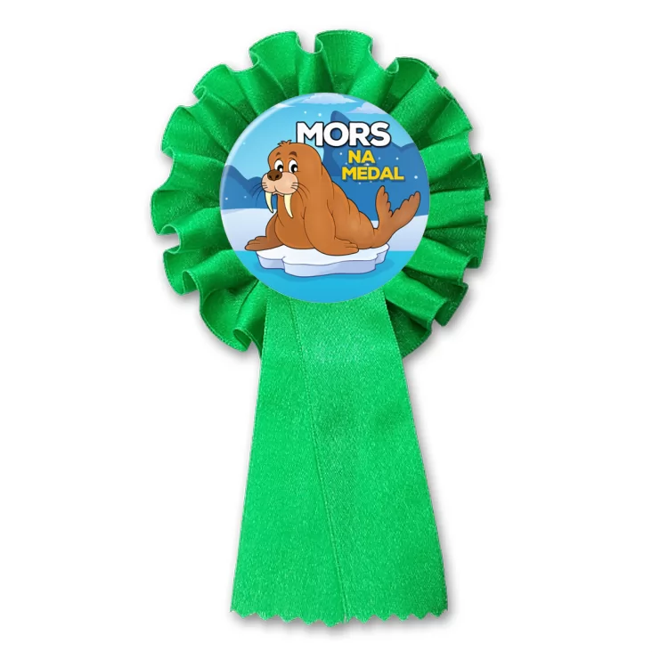 przypinka kotylion Mors na medal