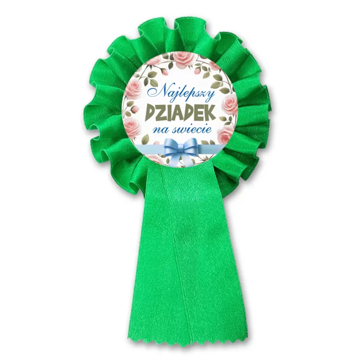 przypinka kotylion Najlepszy dziadek