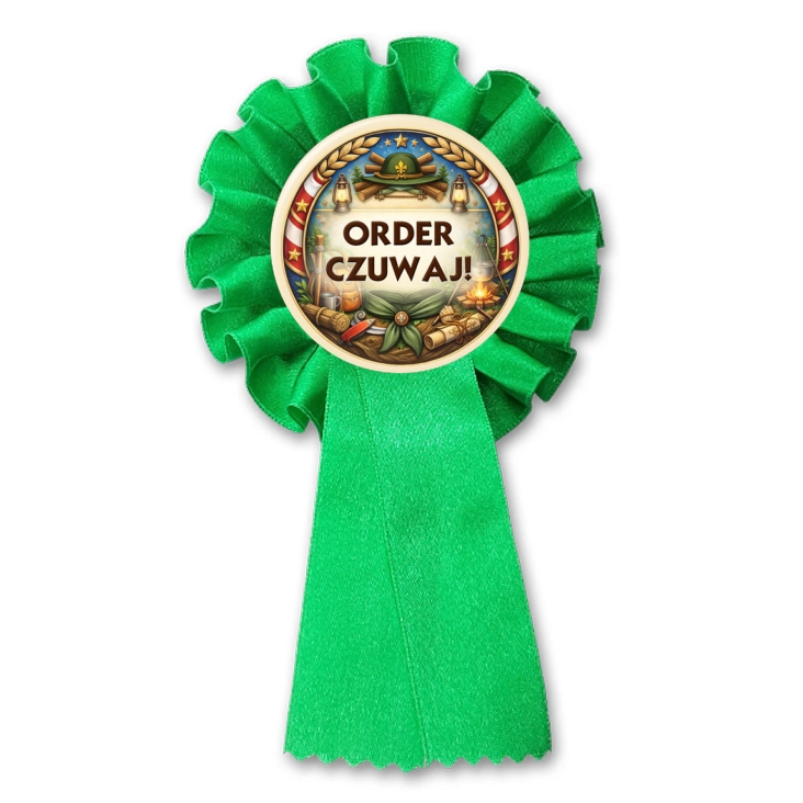 przypinka kotylion Order Czuwaj