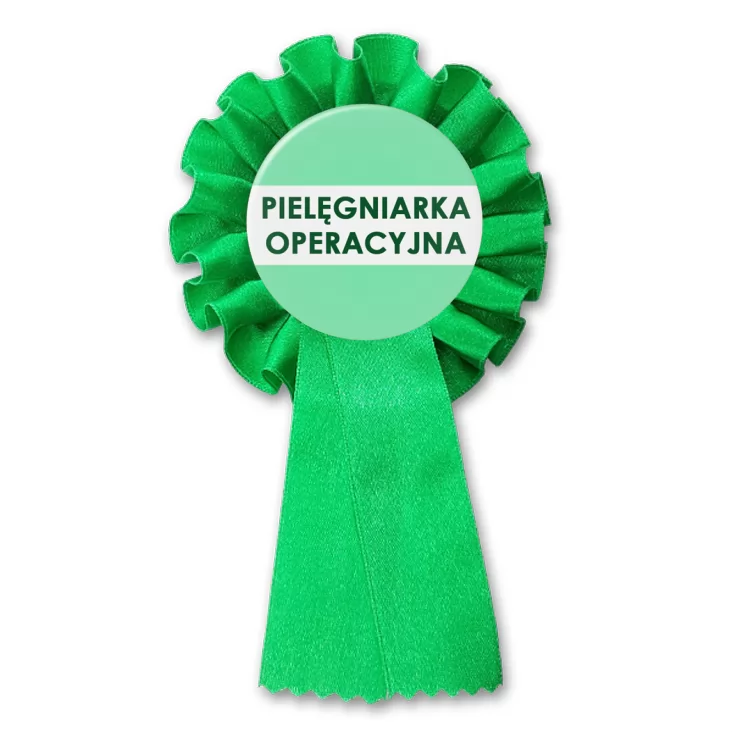 przypinka kotylion Pielęgniarka operacyjna