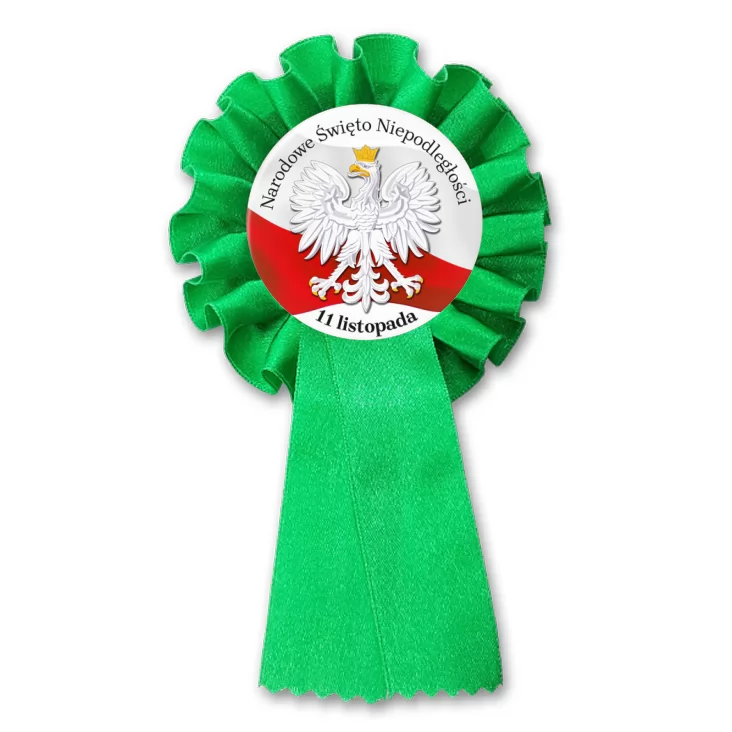 przypinka kotylion 11 listopada Narodowe Święto Niepodległości
