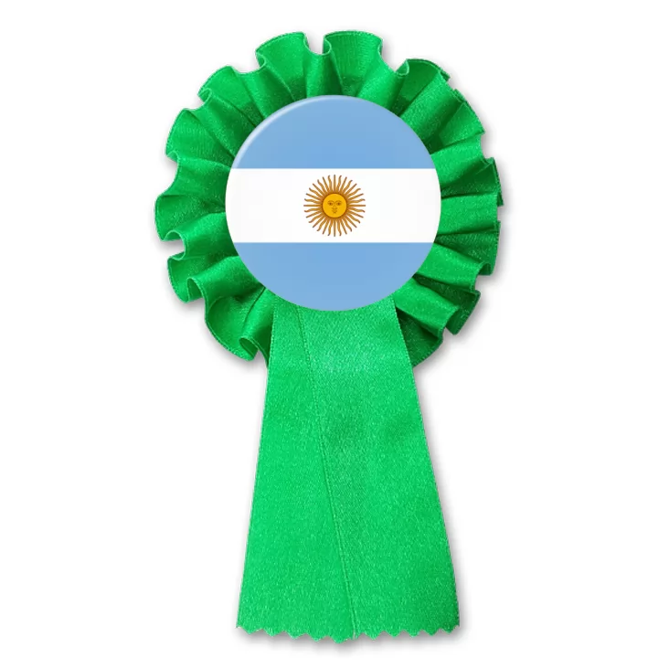 przypinka kotylion Argentyna