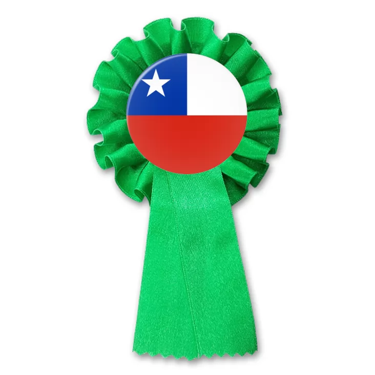 przypinka kotylion Chile