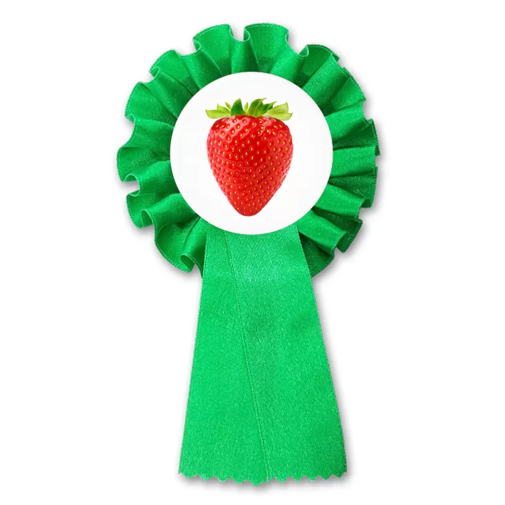 przypinka kotylion Czerwona truskawka