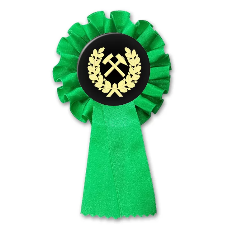 przypinka kotylion Godło górnicze