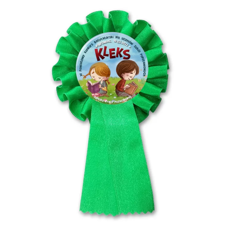 przypinka kotylion Kleks 2022