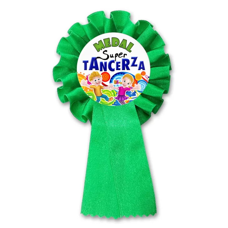 przypinka kotylion Medal Super Tancerza
