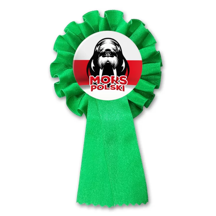 przypinka kotylion Mors polski