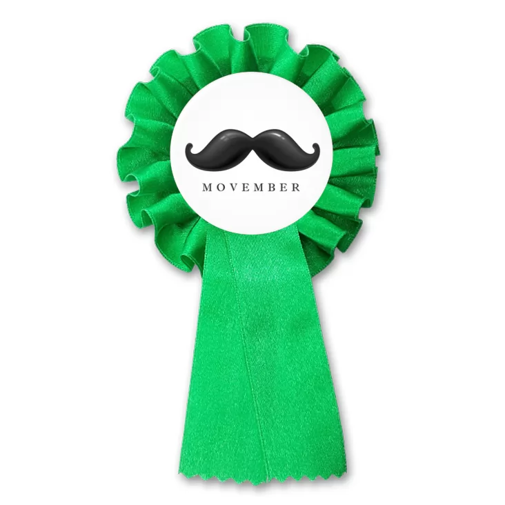 przypinka kotylion Movember