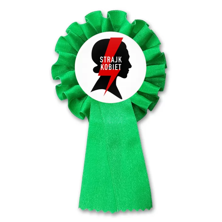 przypinka kotylion Ogólnopolski Strajk Kobiet