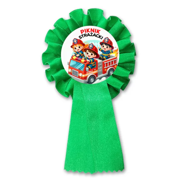 przypinka kotylion Piknik strażacki
