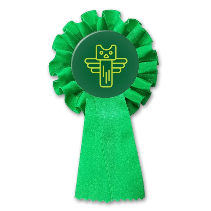 przypinka kotylion Sprawność harcerz totem