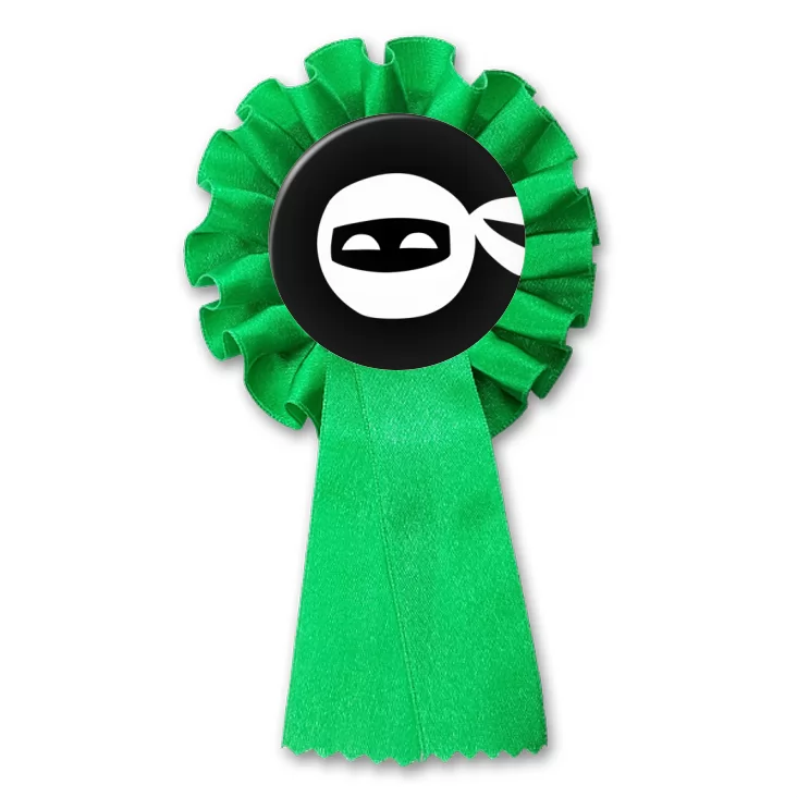 przypinka kotylion Sprawność ninja