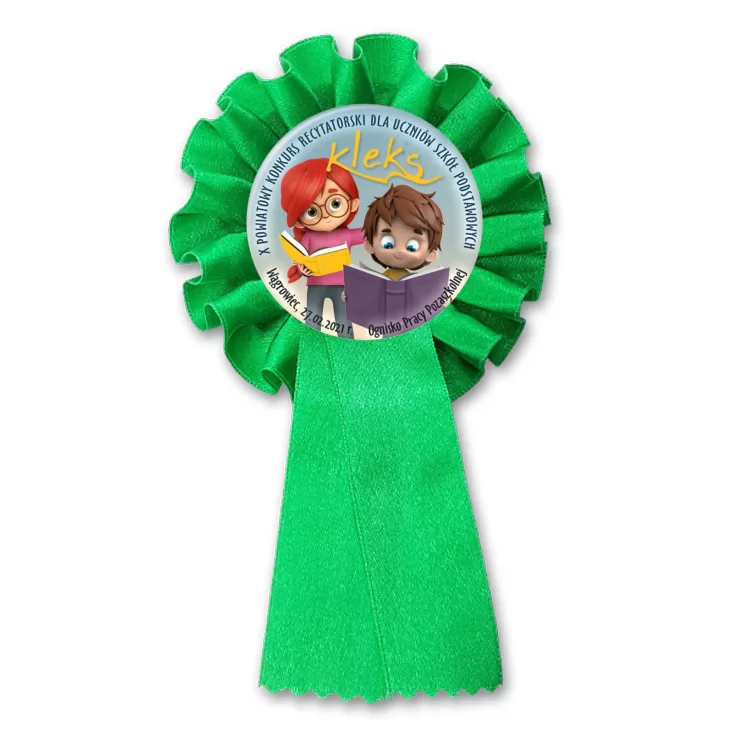 przypinka kotylion Kleks 2021