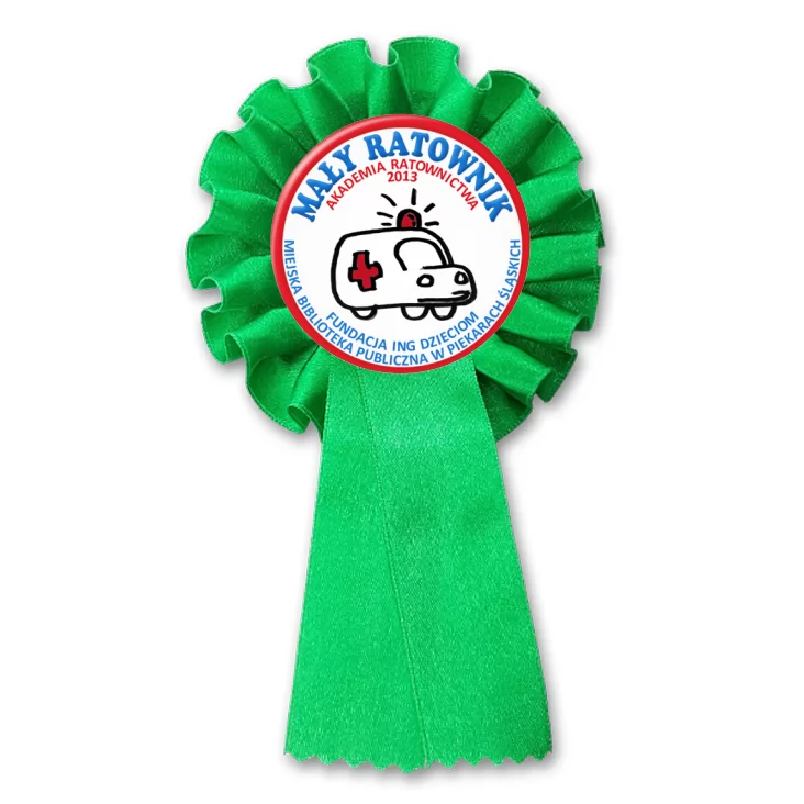 przypinka kotylion Mały Ratownik