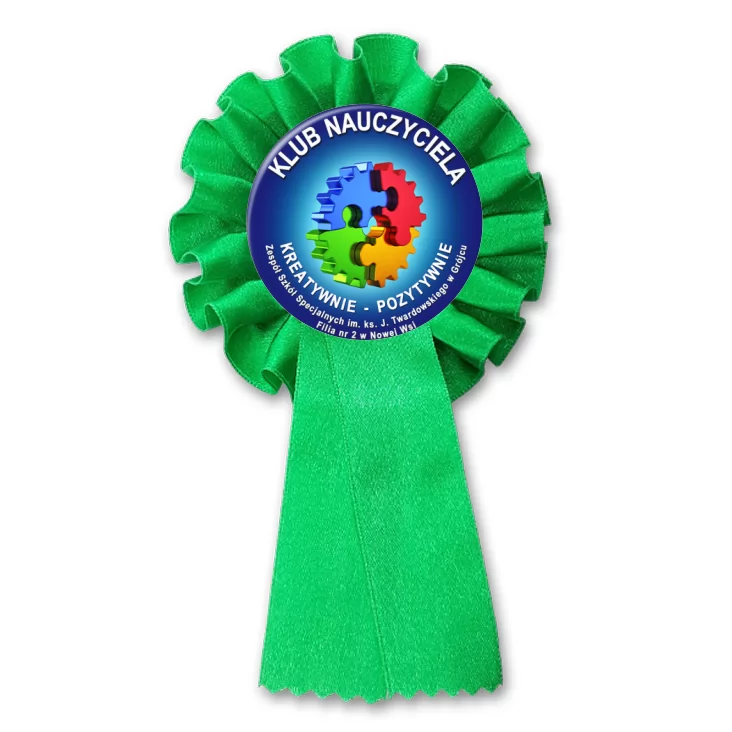 przypinka kotylion Klub Nauczyciela