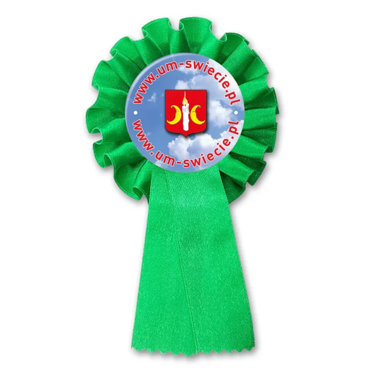 przypinka kotylion www.um-swiecie.pl
